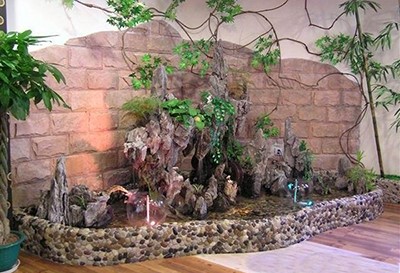 室（shì）內假山圖片欣賞