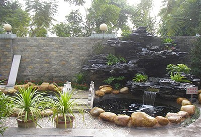 庭院（yuàn）假山（shān）圖片